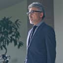 Businessman talking in a formal way