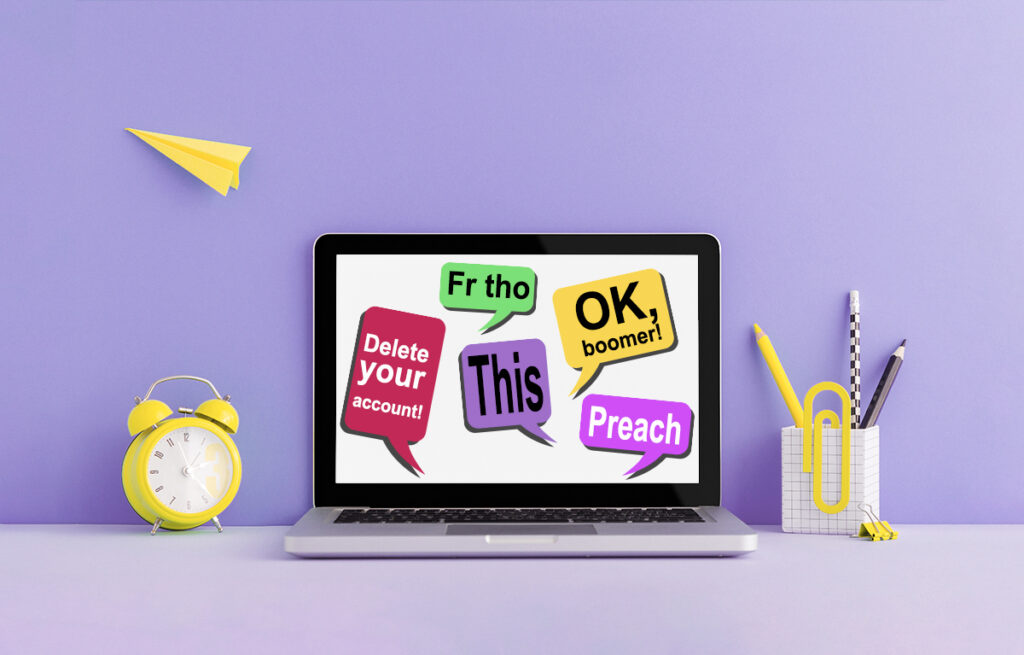 Social Media Slang: "This," "Fr tho," "OK, boomer" and More